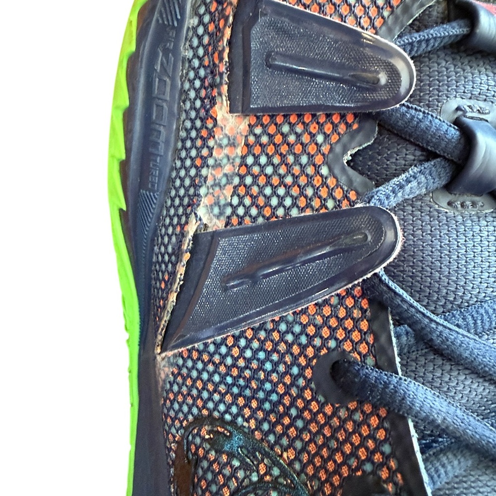 Nike Kyrie 7 Basketball Shoes Sz 8 Blue Green Zoom Air Sneakers Mens Guard Shoes - Picture 15 of 16